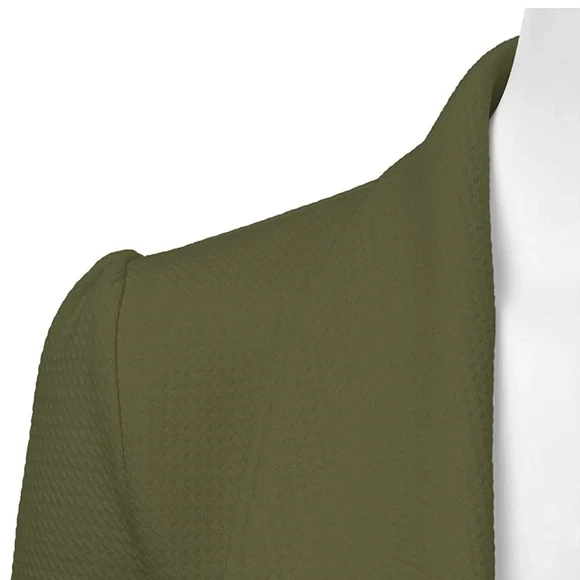 Women’s Olive Green Blazer. Doublju size: S. - Picture 8 of 9